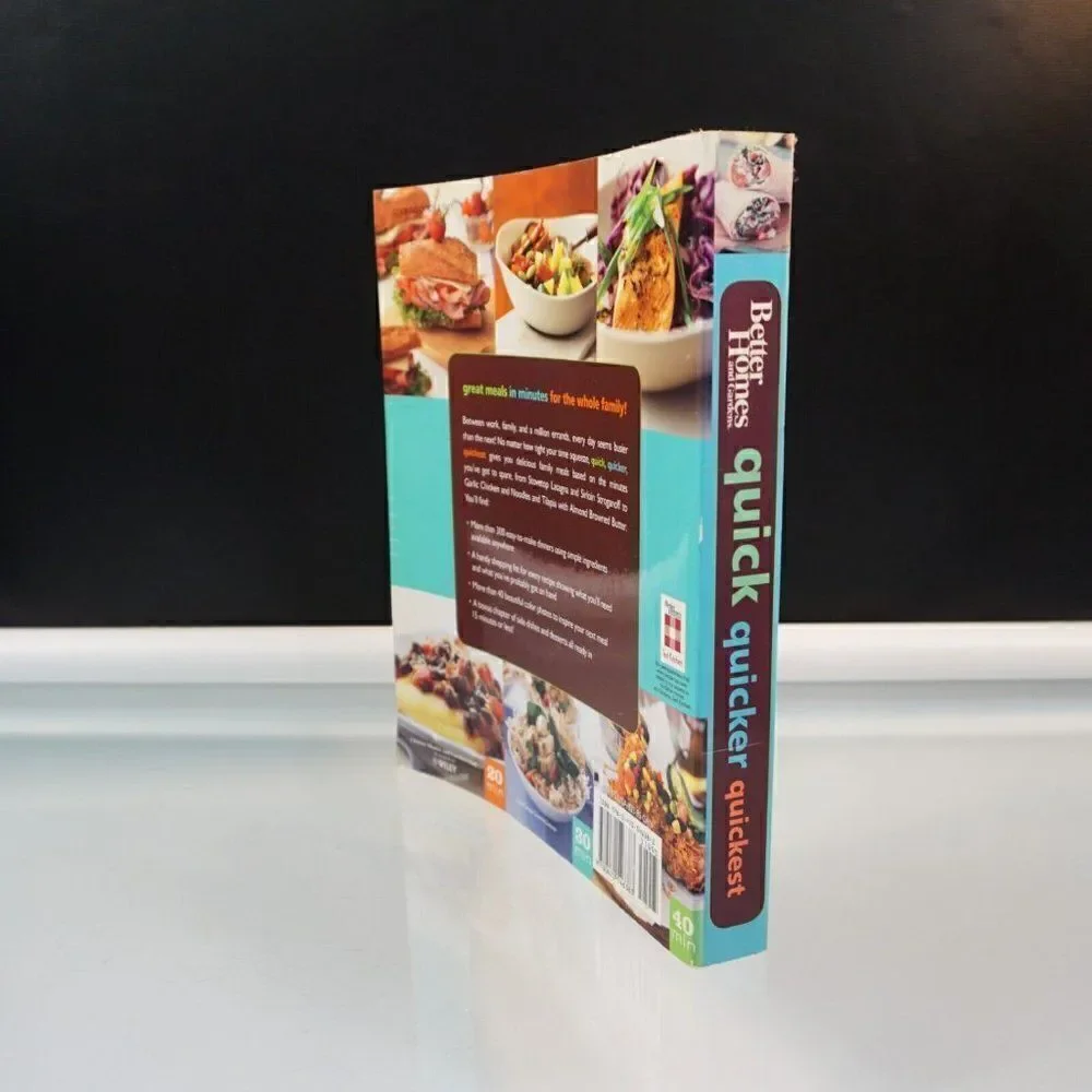 Quick Quicker Quickest 350 Delicious Meals Better Homes And Gardens 2010 PB